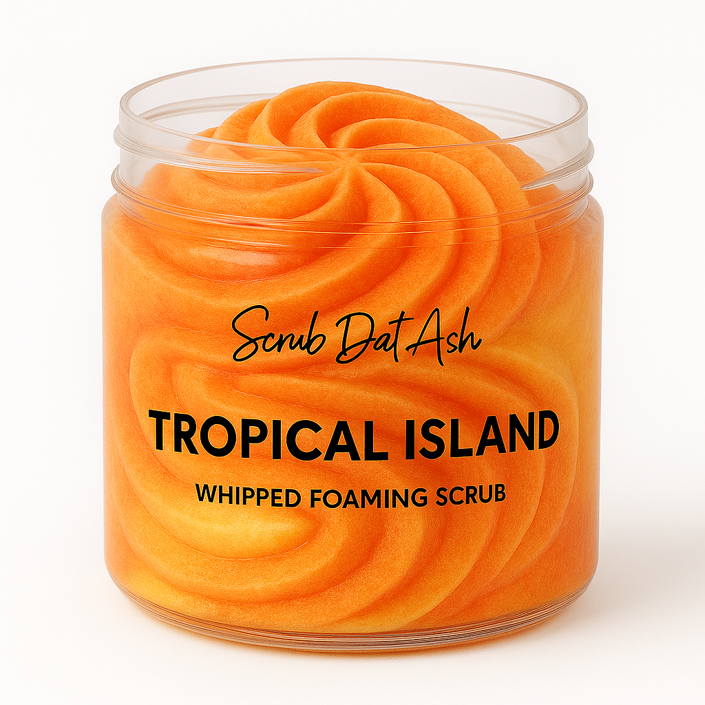 TROPICAL ISLAND FOAMING SCRUB