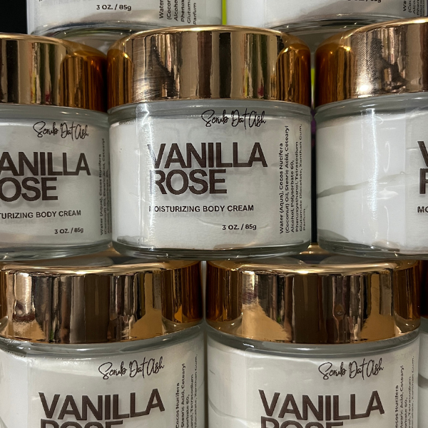 LIMITED EDITION Vanilla Rose Moisturizing Body Cream