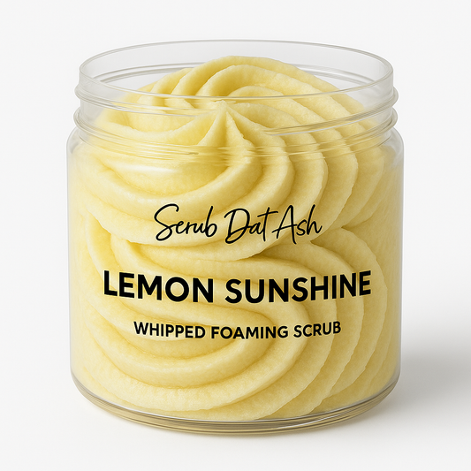 LEMON SUNSHINE FOAMING BODY SCRUB