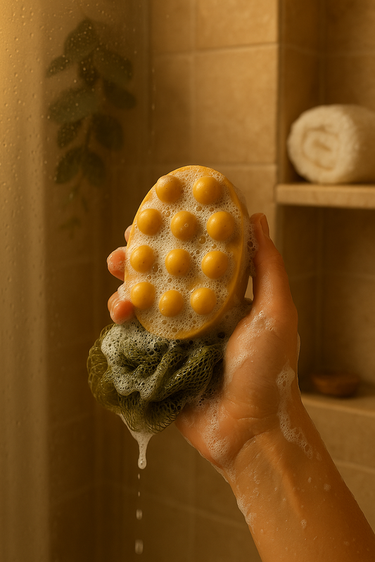 Golden Glow Massage Bar – Duo Set